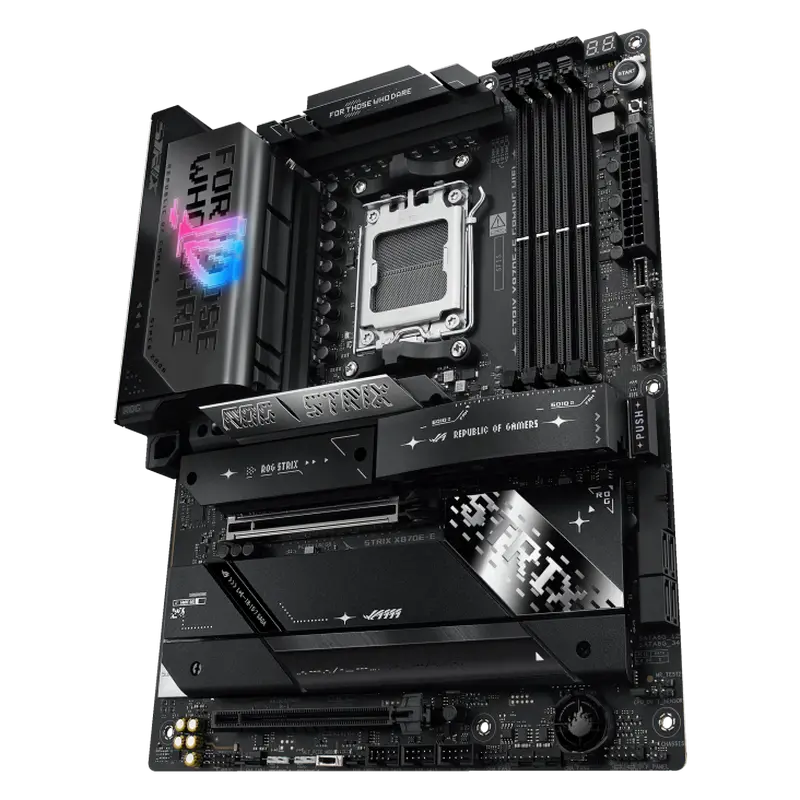 Placă de bază ASUS ROG STRIX X870E-E GAMING WIFI, AM5, AMD X870E, ATX
