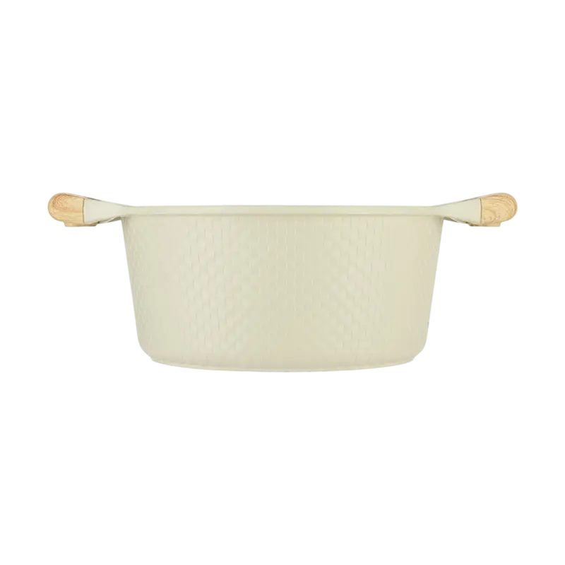 Cratiță RESTO 93803, 4,2L, 24cm, Bej