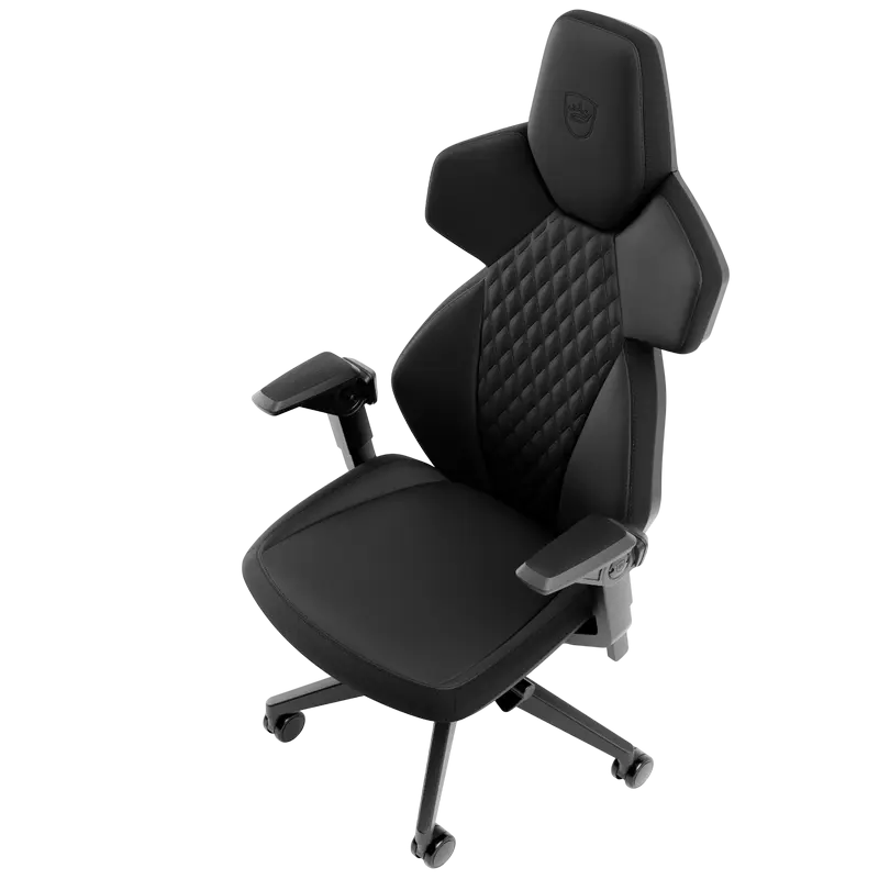 Scaun Gaming Noblechairs Dawn, PU Piele, Negru