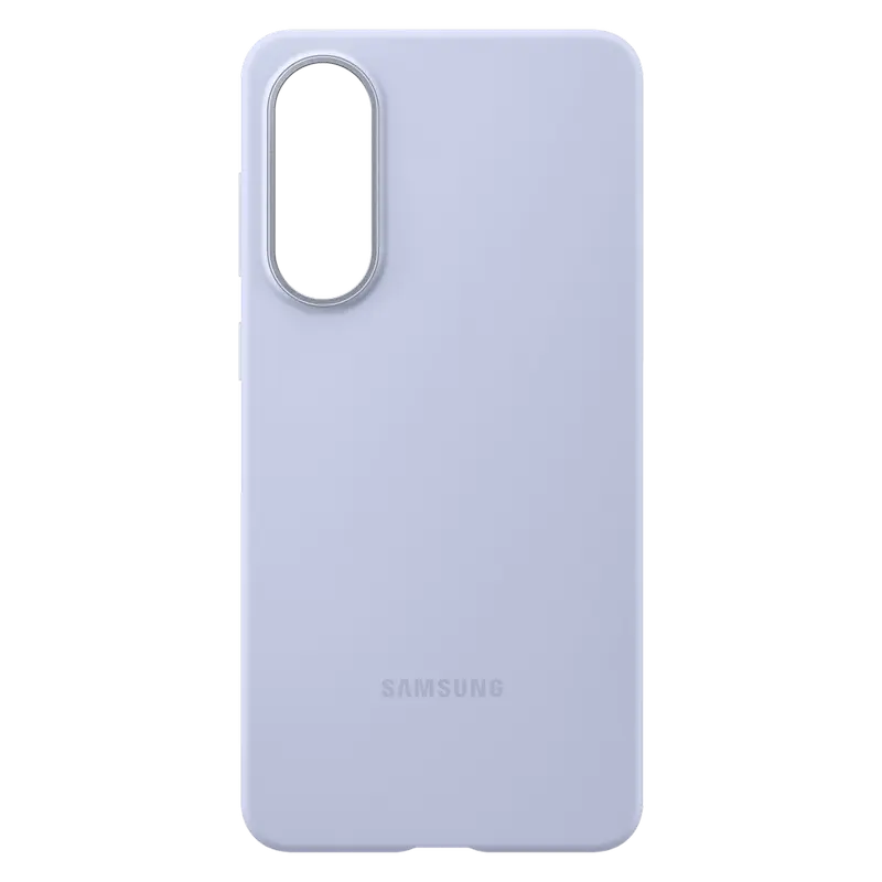 Husă Samsung Silicone Cover pentru Galaxy S25 Edge, Albastru deschis