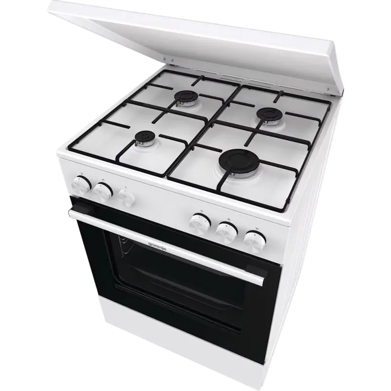 Plită pe gaz Gorenje GG6A11WJ, Alb
