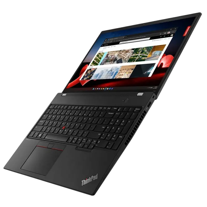 Laptop Business 16" Lenovo ThinkPad T16 Gen 2 (AMD), Thunder Black, AMD Ryzen 7 PRO 7840U, 32GB/1024GB, Fără SO