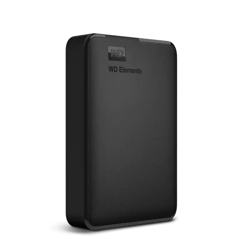 SSD portabil extern Western Digital WD Elements, 6 TB, Negru (WDBHJS0060BBK-WESN)