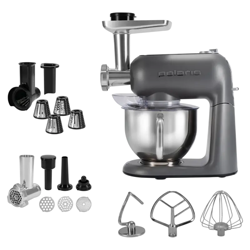 Купить  Кухонные комбайны - Кухонный комбайн Polaris PKM2204L, Графитовый..