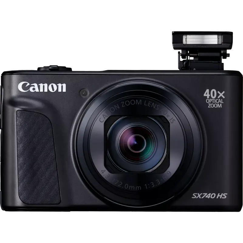 Aparat Foto Compact Canon PowerShot SX740 HS Lite Edition Travel Kit, Negru