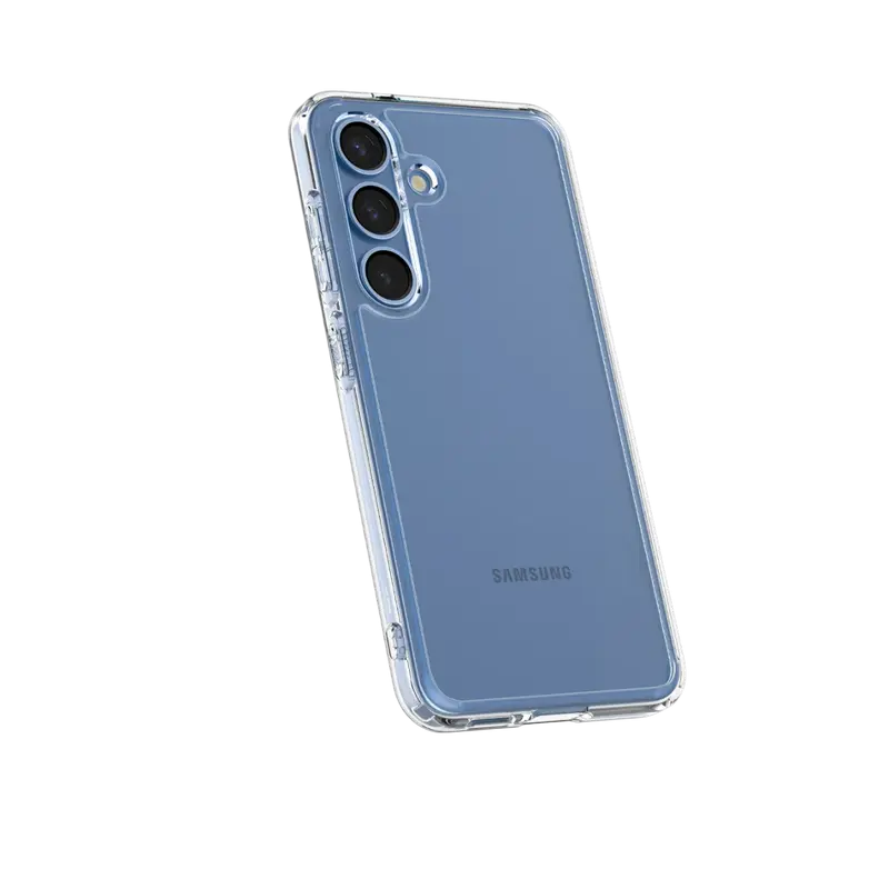 Husa Spigen Ultra Hybrid pentru Samsung Galaxy S25, Crystal Clear