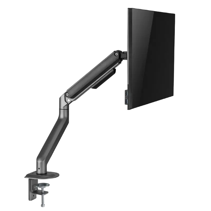 Suport birou pentru monitoare Gembird MA-DA1-05, Gri