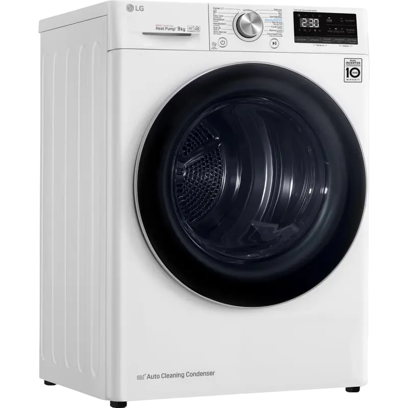 Uscător de rufe LG RH80V9AV3N, 8kg, Alb