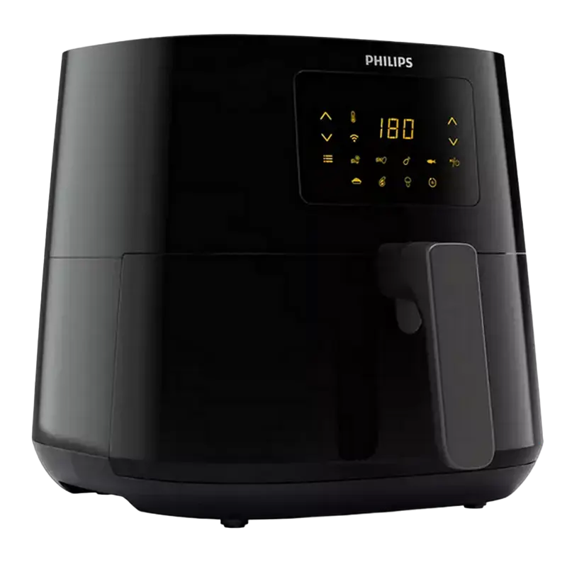 Friteuză cu aer cald Philips HD9280/90, Negru