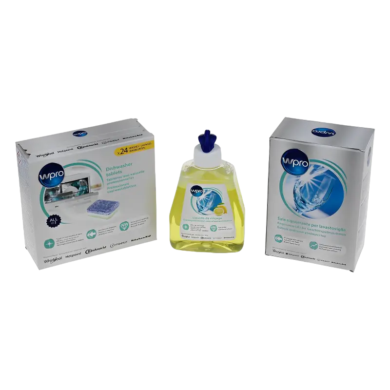 Set de îngrijire a mașinii de spălat vase Whirlpool Wpro