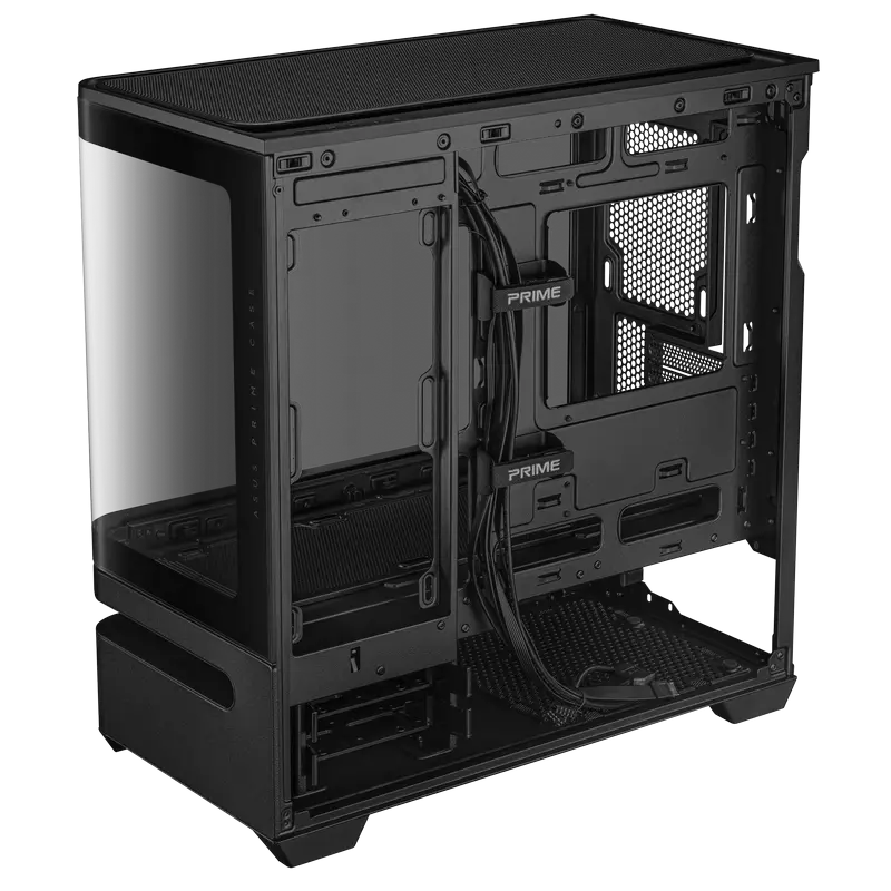 Carcasă PC ASUS PRIME AP202 TG ARGB, Midi-Tower, , Negru