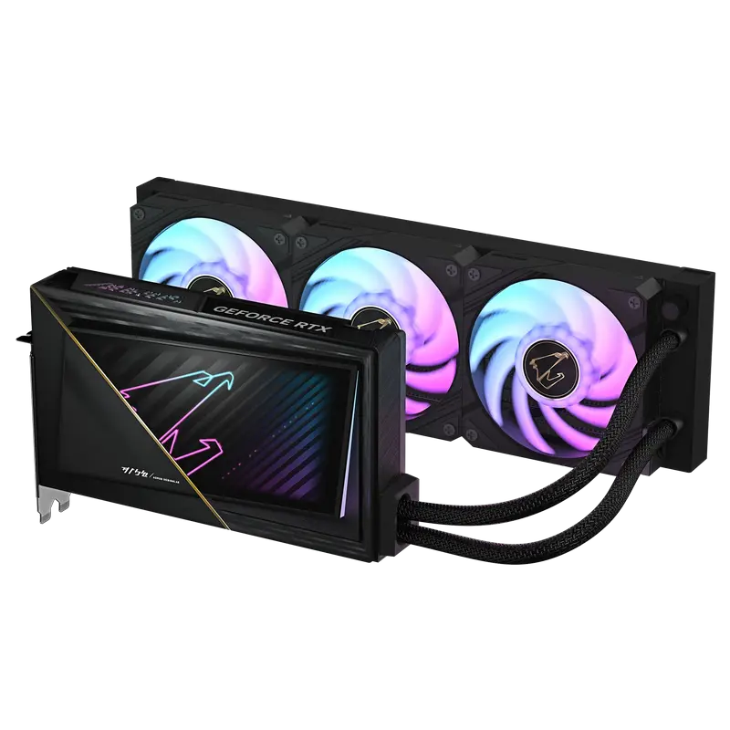 Placă Video Gigabyte GV-N5090AORUSX W-32GD, 32GB GDDR7 512bit