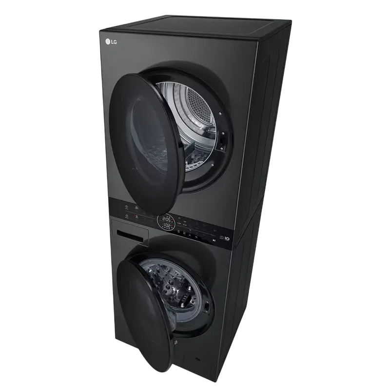 Mașină de spălat cu uscător LG WT1210BBF, 12kg, Negru