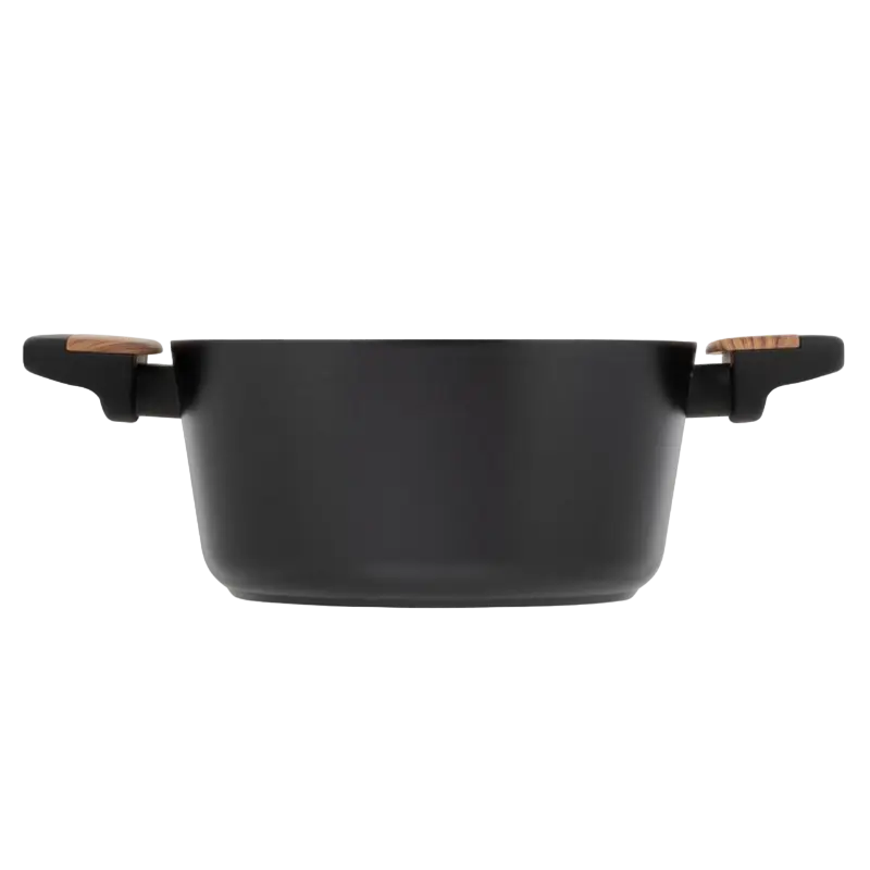 Tigaie RESTO 93187, 2.6l, 20cm, Negru, Maro