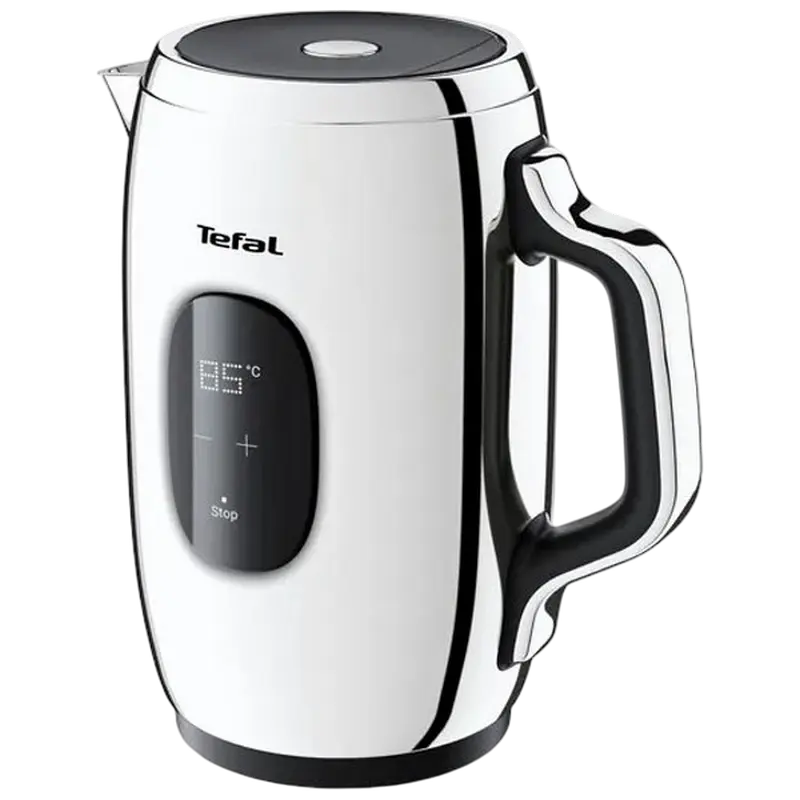 Cafetieră electrică Tefal KI883D10, Argintie | Neagră