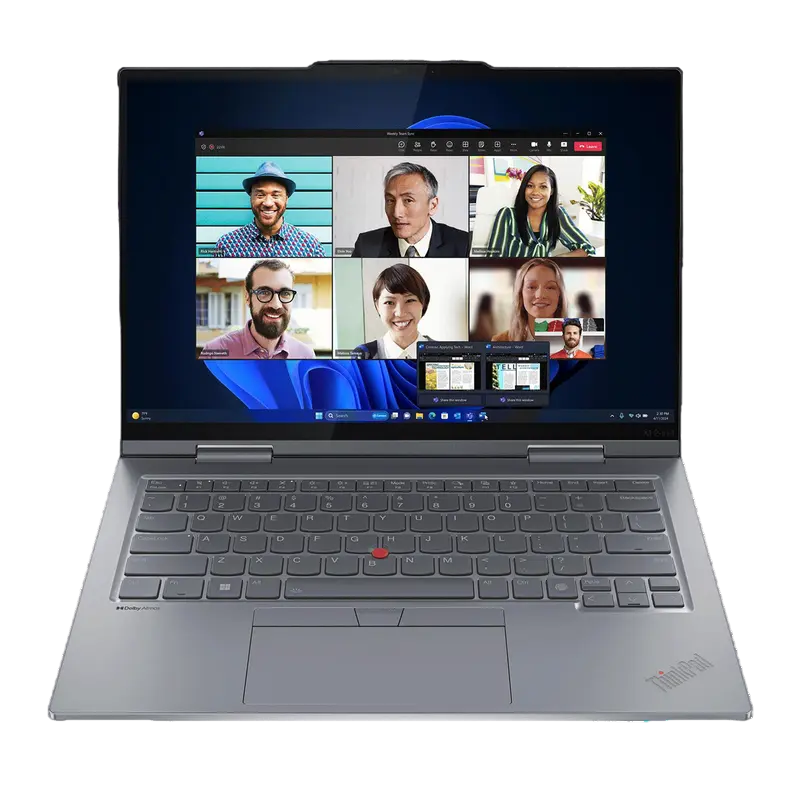 Laptop Business 14" Lenovo ThinkPad X1 2-in-1 Gen 9, Grey, Intel Core Ultra 7 155U, 32GB/1024GB, Windows 11 Pro