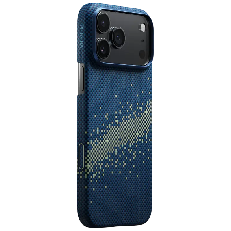 Husă Pitaka MagEZ 7 StarPeak pentru Apple iPhone 17 Pro, Milky way