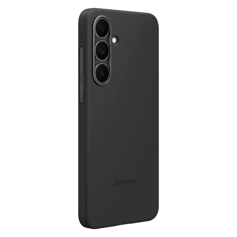 Husă Samsung Silicone Cover pentru Galaxy S25 FE, Negru
