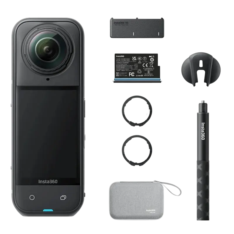Cumpara  Camere video - Экшн-камера Insta360 X5 Essentials Bundle, Че..