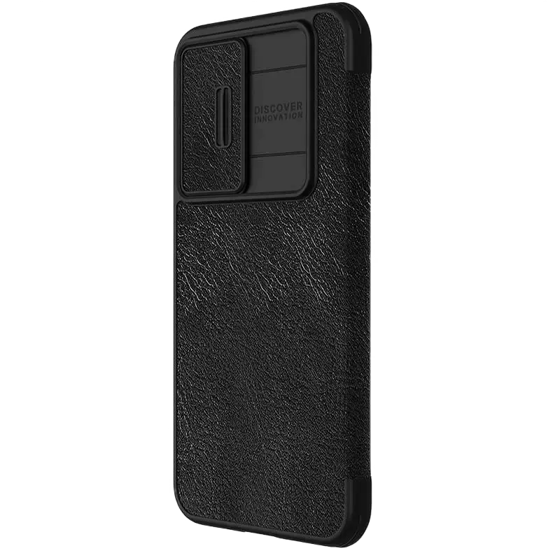 Чехол книжка Nillkin для Samsung Galaxy S23 FE Qin Pro, Чёрный