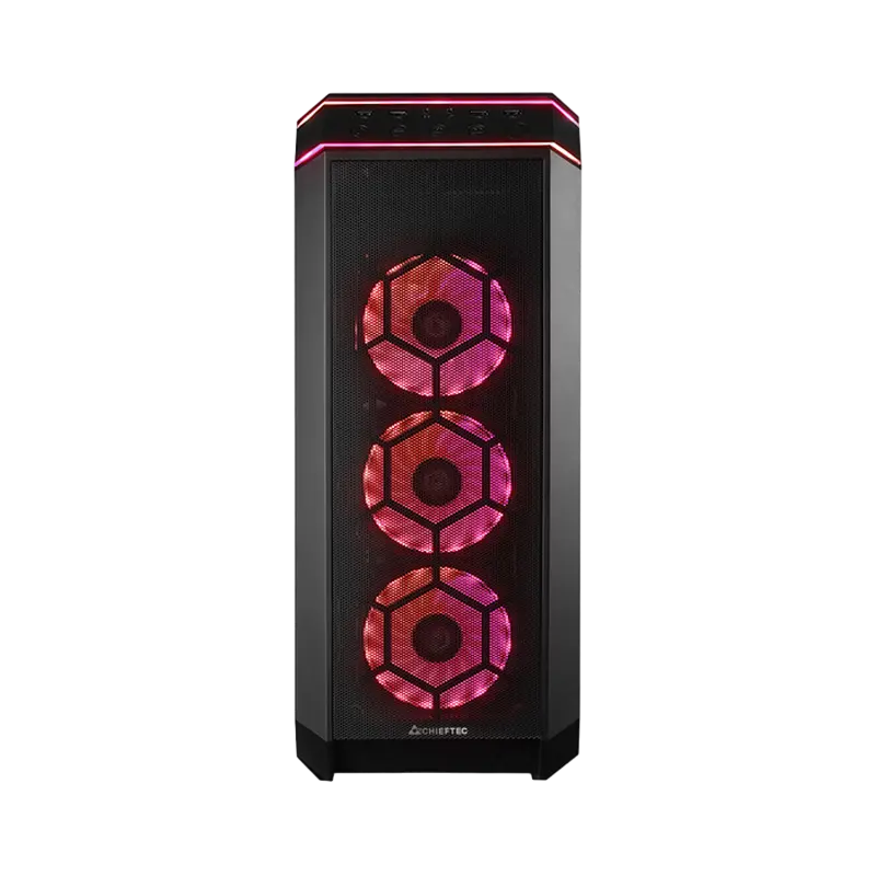 Компьютерный корпус Chieftec GP-03B-UC-OP, Midi-Tower, ATX, Чёрный