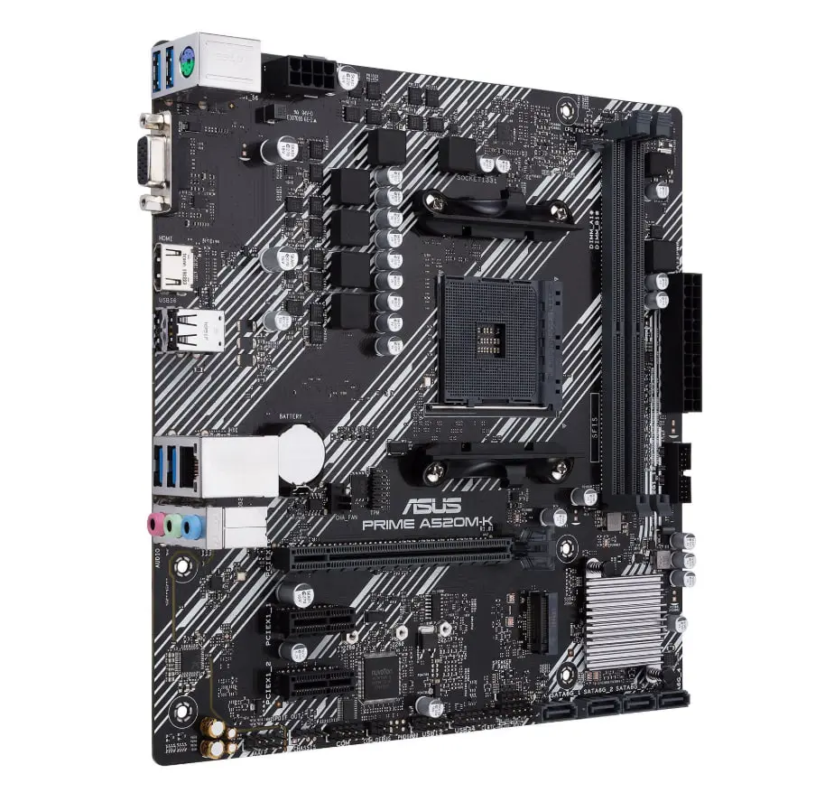 Navigator PC10806 // Gaming / PC Ryzen 5 5500 A520M 16GB M.2 NVMe 1TB RTX3050 6GB 600W