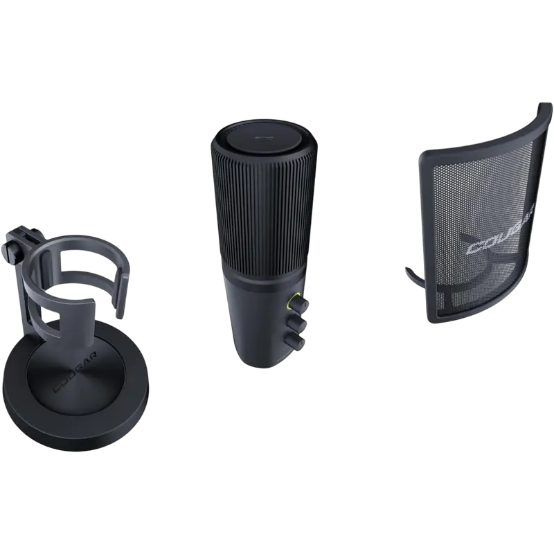 Microfon Gaming Cougar Screamer-X, Cu fir, Negru