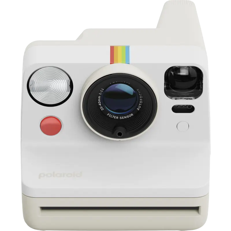 Фотоаппарат моментальной печати Polaroid Now Gen 3 + Color Film Bundle, Белый