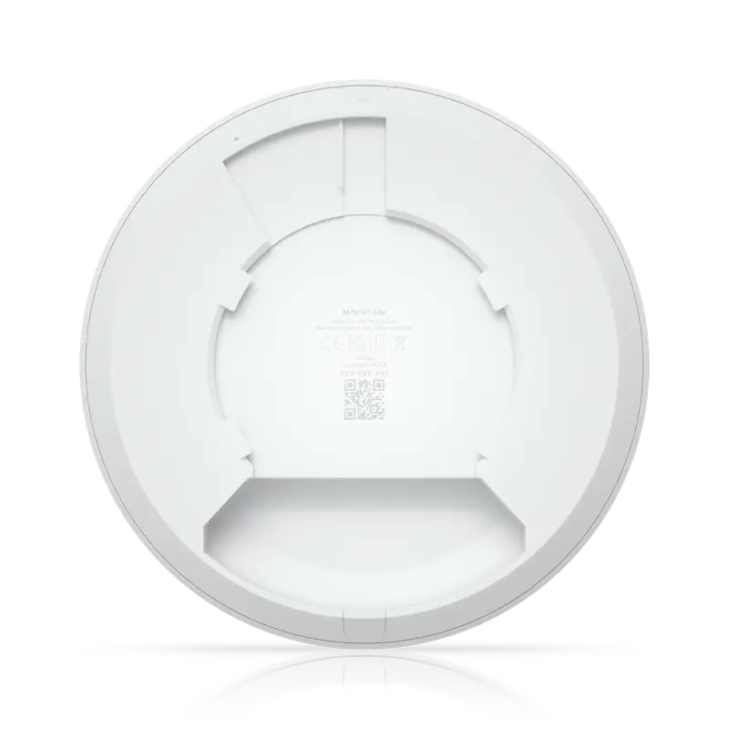 Беспроводная точка доступа Ubiquiti U7-Lite, 5 ГГц: до 4300 Мбит/с; 2,4 ГГц: до 688 Мбит/с, Белый
