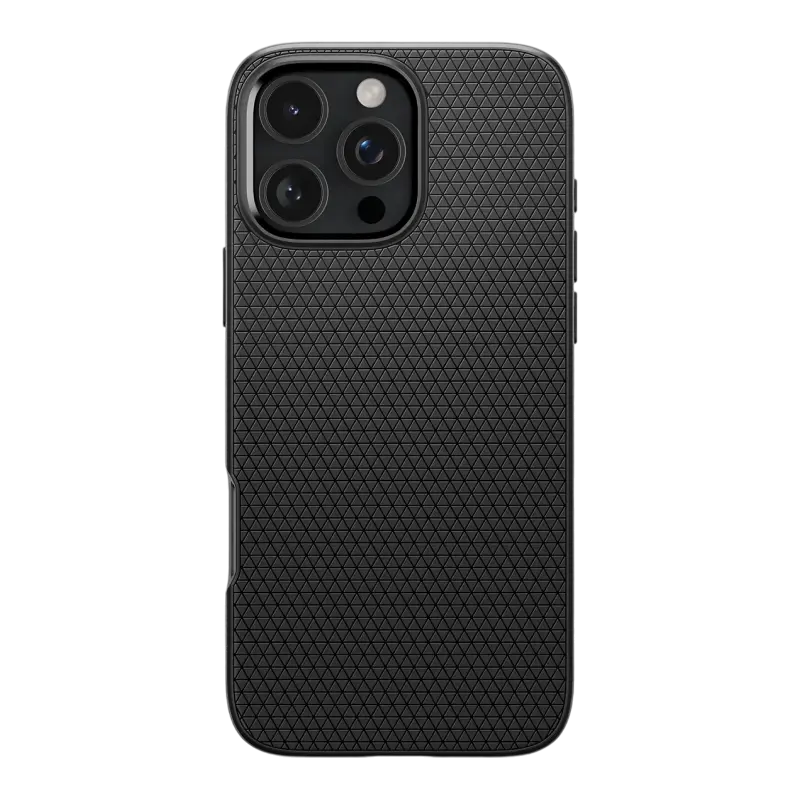 Husa Spigen iPhone 16 Pro Max Liquid Air, Negru mat