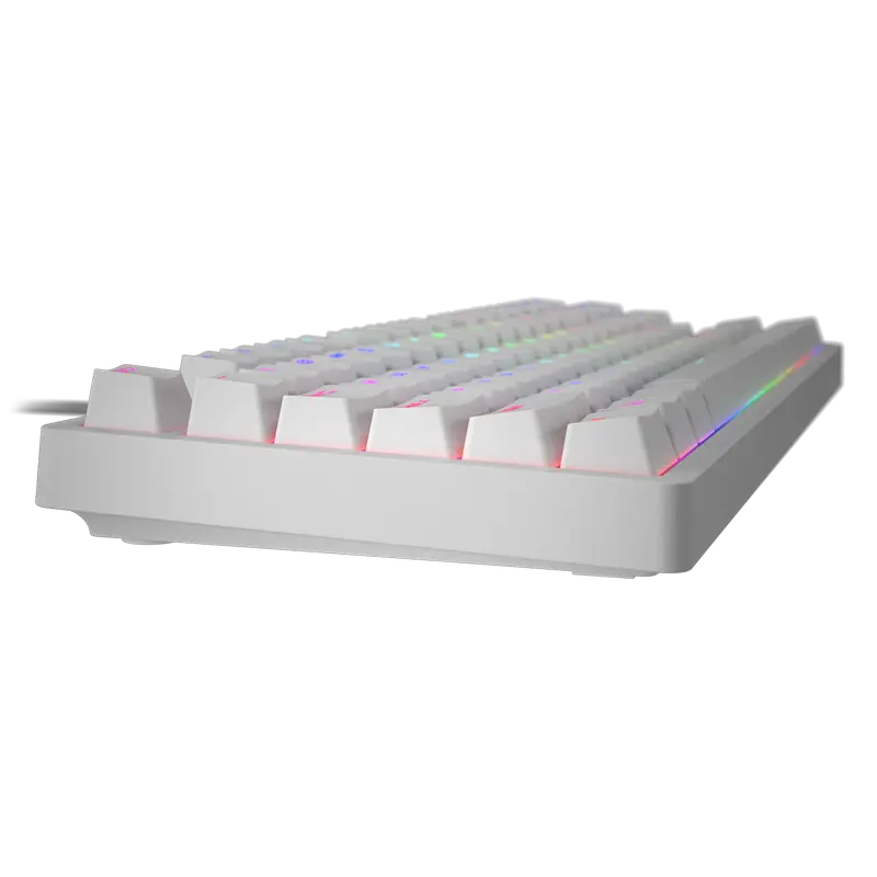 Клавиатура HATOR Rockfall 2 Mecha TKL, Проводное, Белый