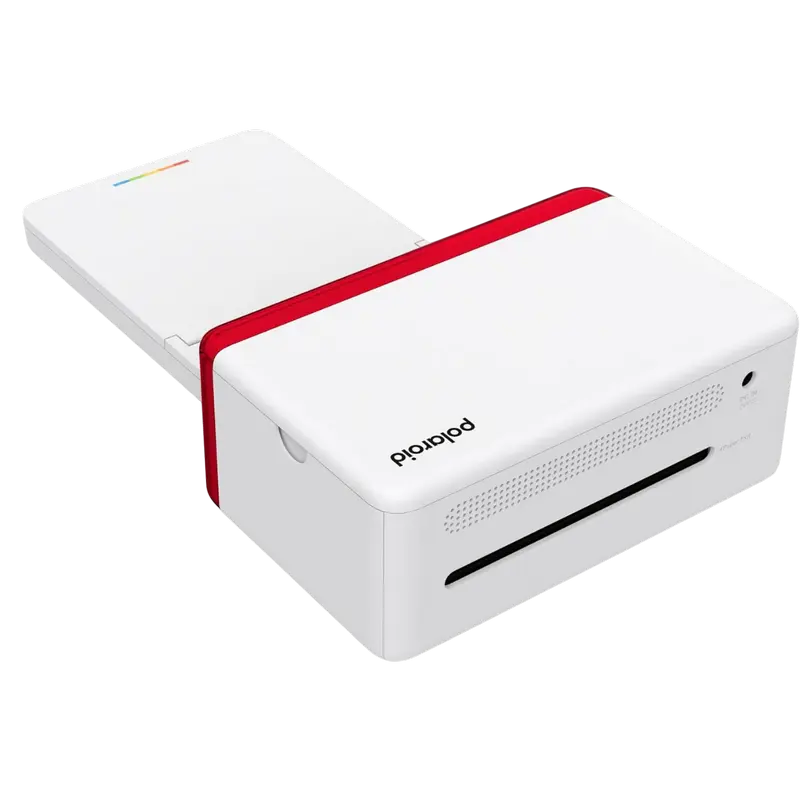 Фотопринтер Polaroid Everything Box Hi Print 4x6 + Paper cartridge, Белый | Красный
