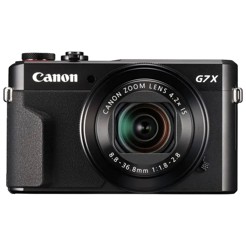 Aparat Foto Compact Canon PowerShot G7 X Mark II + Additional Battery, Negru