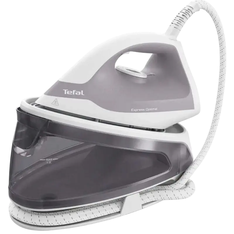 Fier de călcat cu generator de abur Tefal SV4111E0, 2200W, Gri