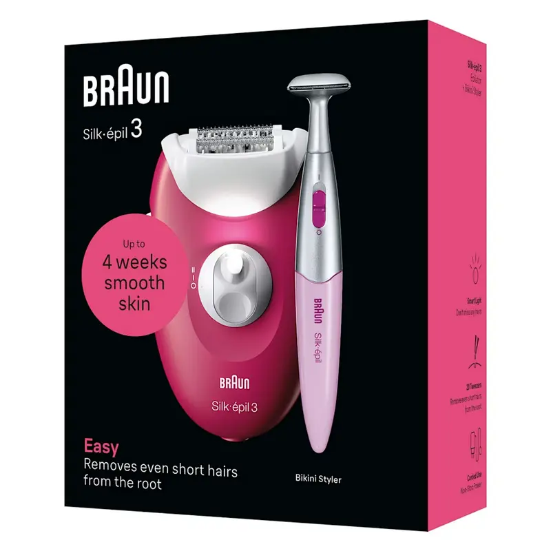 Epilator Braun SE3202, Roz