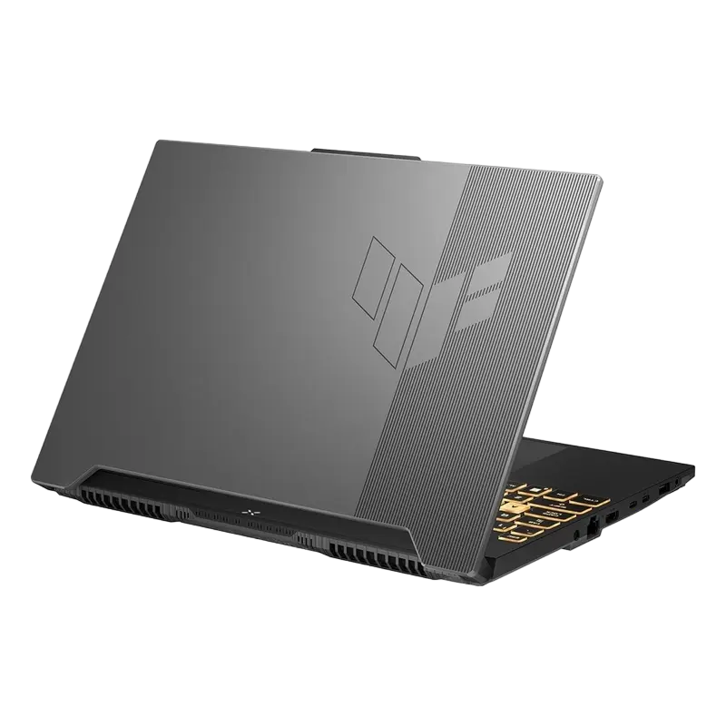 Laptop de joc 15,6" ASUS TUF Gaming F15 FX507VV, Mecha Gray, Intel Core i7-13620H, 32GB/1024GB, Fără OS