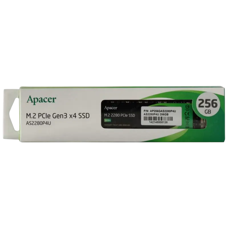 Unitate SSD Apacer AS2280P4U, 256GB, AP256GAS2280P4U-1