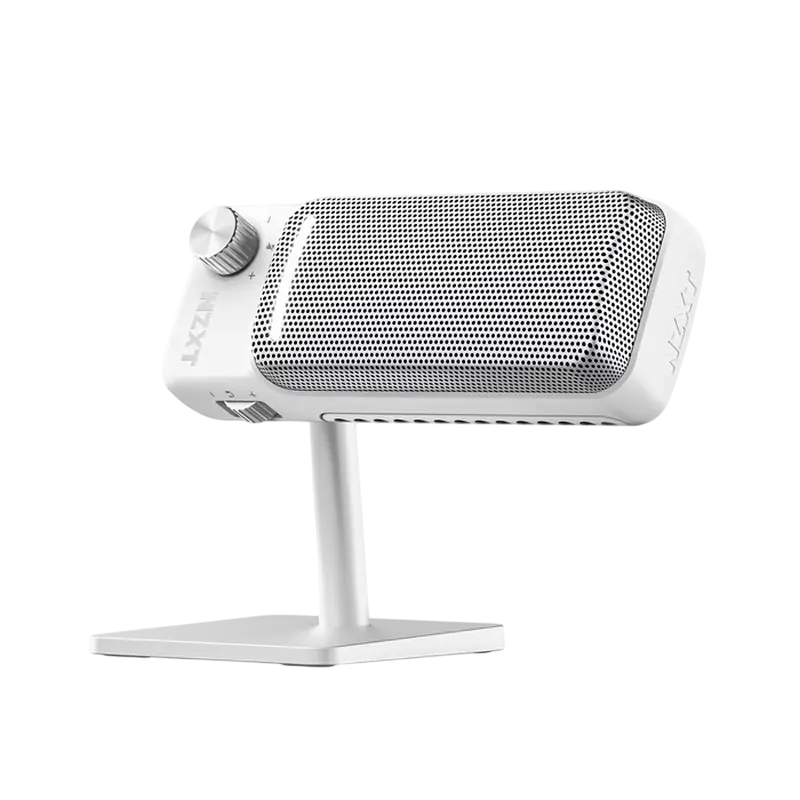 Microfon Gaming NZXT Capsule Elite, Cu fir, Alb