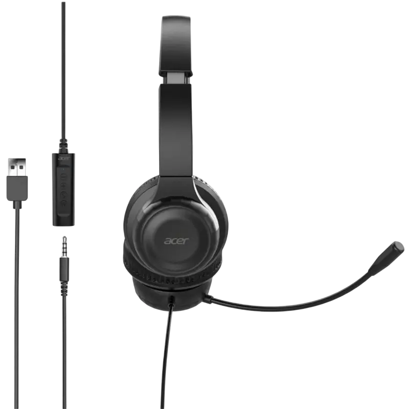Наушники Acer AHW154, Чёрный