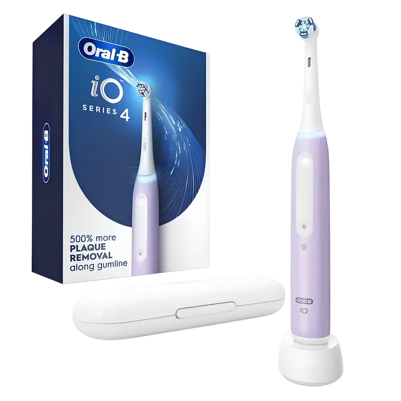 Электрическая зубная щетка Braun Oral-B iO 4, Лаванда