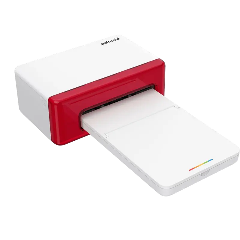 Фотопринтер Polaroid Everything Box Hi Print 4x6 + Paper cartridge, Белый | Красный