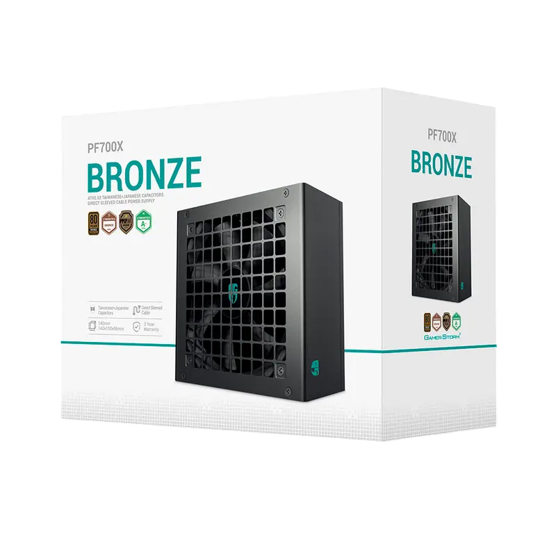 Sursă Alimentare PC Deepcool GamerStorm PF700X, 700W, ATX, Nemodular
