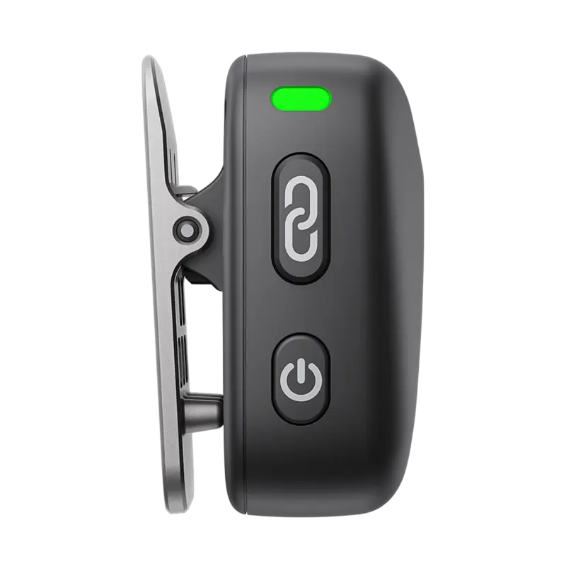 Microfon portabil pentru înregistrare vocală DJI Mic Mini (1 TX + 1 RX), Fără fir, Negru