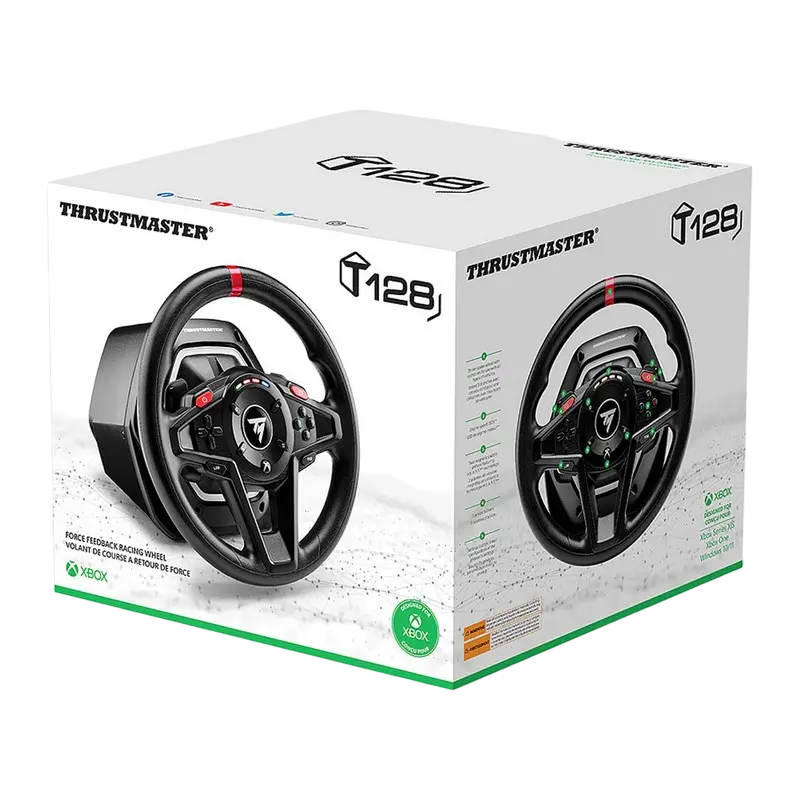 Volan Gaming Thrustmaster T128, Negru