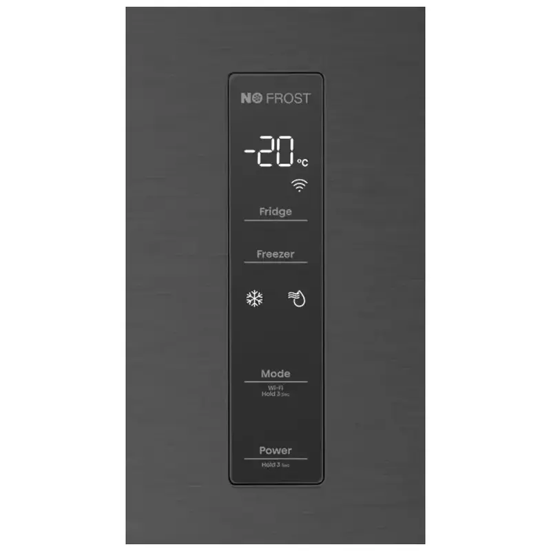 Холодильник Hisense RF632N4WFE1, Чёрный