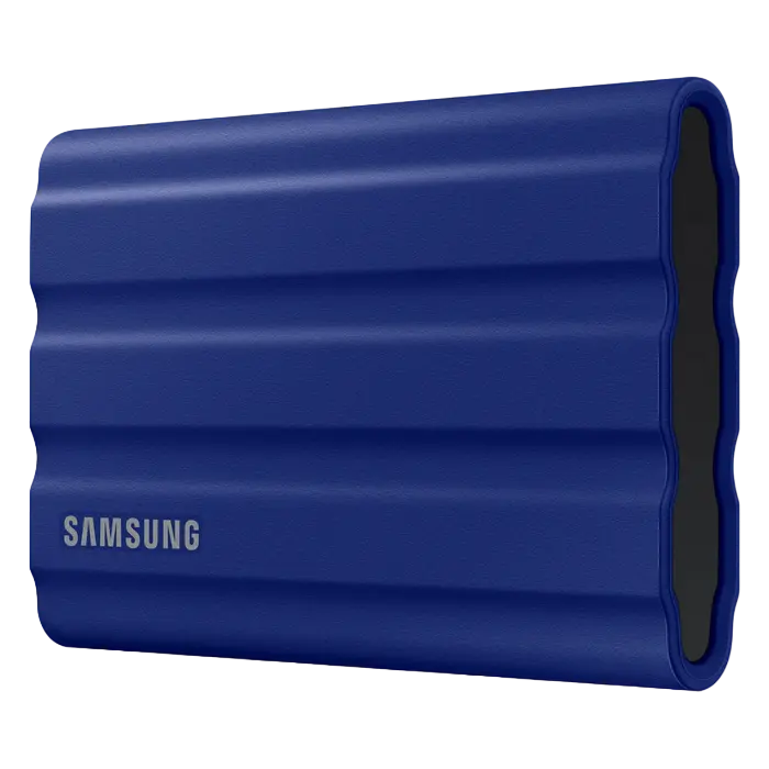 SSD portabil extern Samsung T7 Shield, 1 TB, Albastru (MU-PE1T0R/EU)
