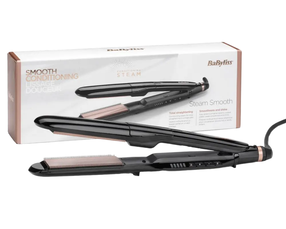 Выпрямитель для волос BaByliss ST493E, Чёрный