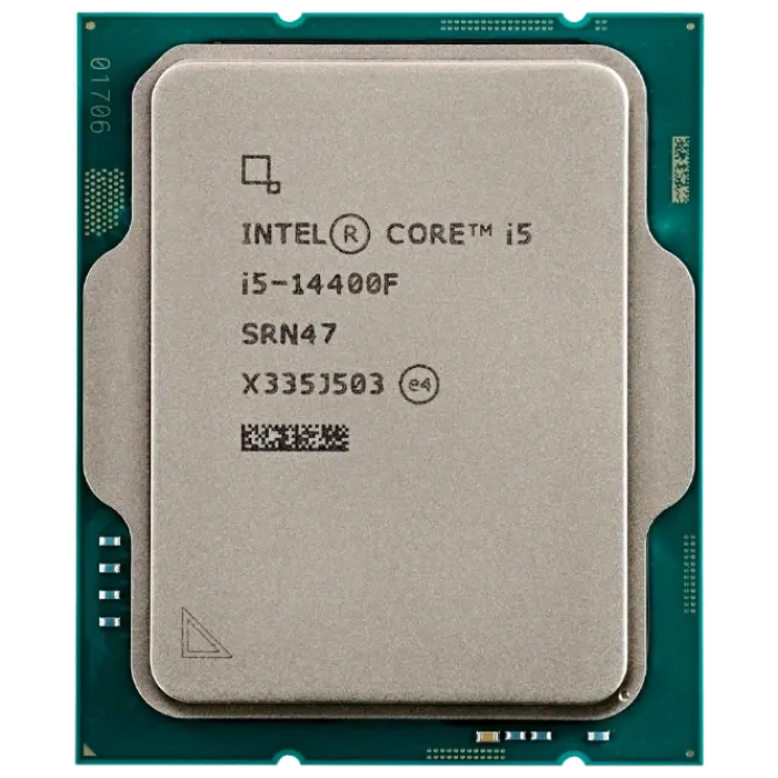 Procesor Intel Core i5-14400F, Fără grafică i..