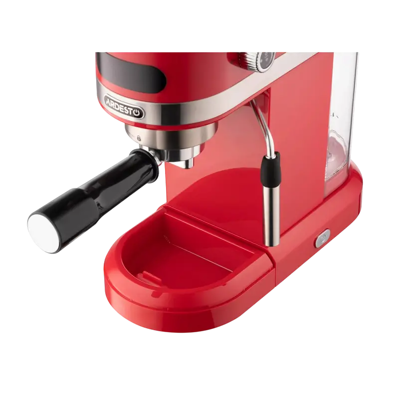 Кофеварка рожковая Ardesto YCM-E1501, 1350Вт, Красный