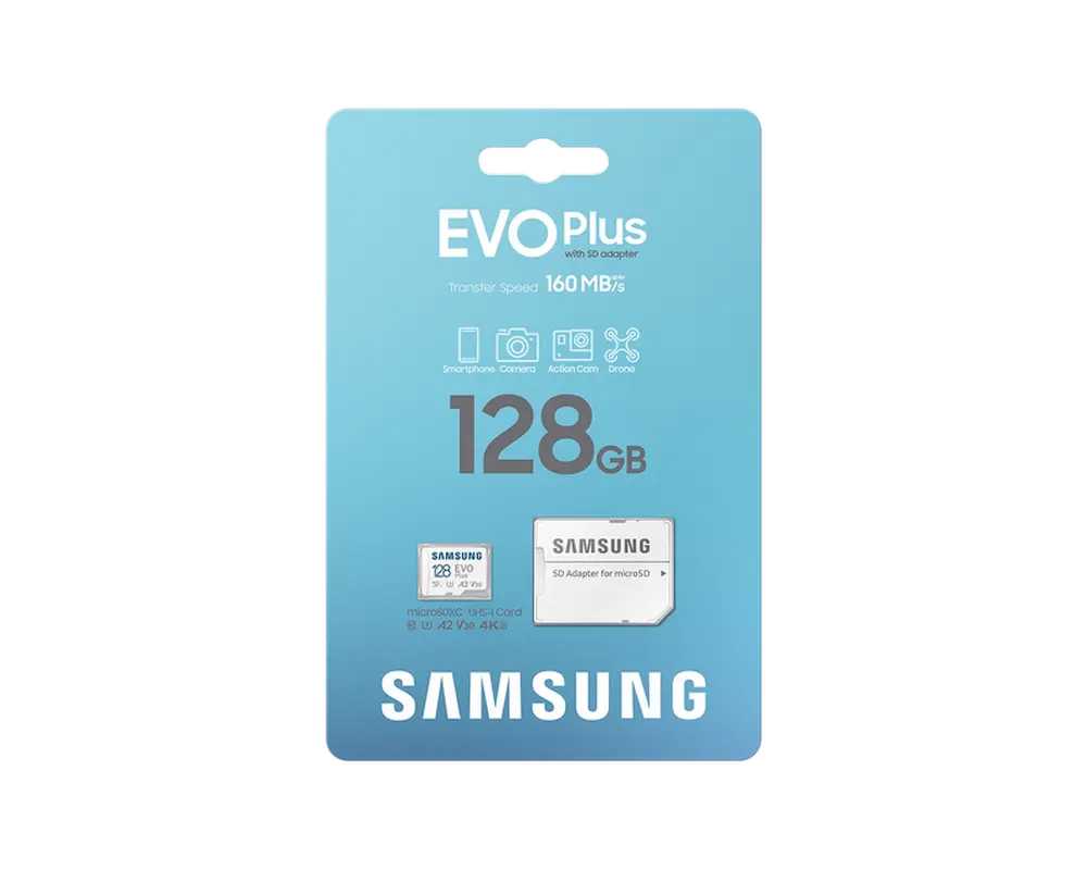 Card de Memorie Samsung EVO Plus MicroSDXC, 128GB (MB-MC128SA/APC)